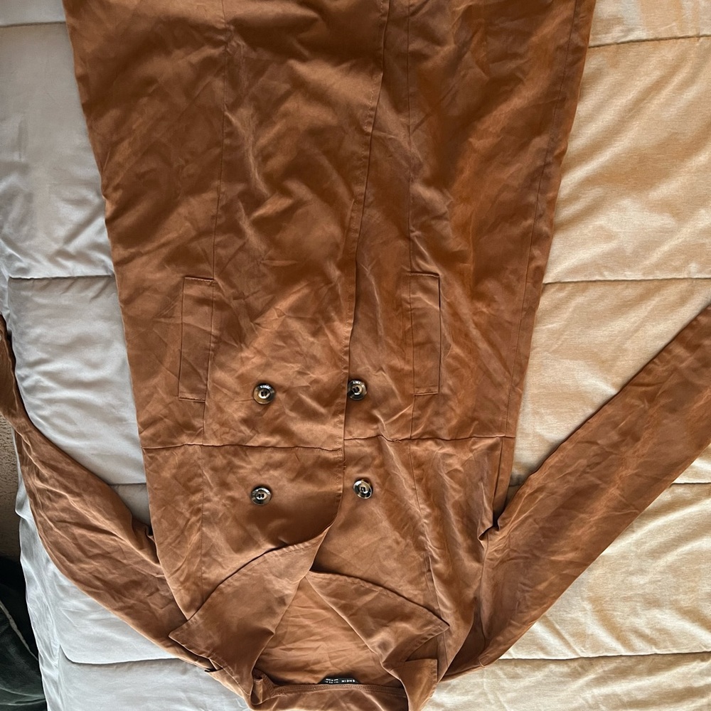 SHEIN Small Brown over coat